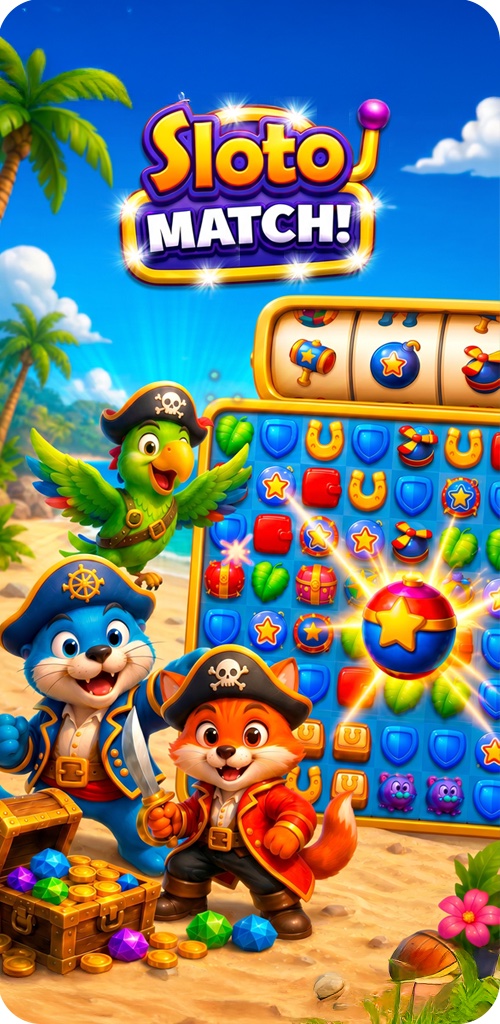 SlotoMatch screenshot: Pirate Cove
